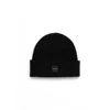 Calvin Klein Black Cashmere Hat In Black