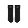 Calvin Klein Black Cashmere Glove In Black