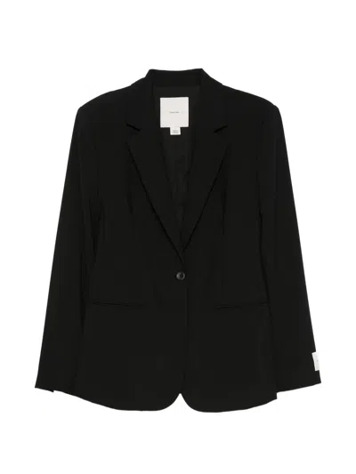 Calvin Klein Black Cinched Waist Tailored Blazer