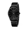 CALVIN KLEIN BLACK CLASSIC WATCH