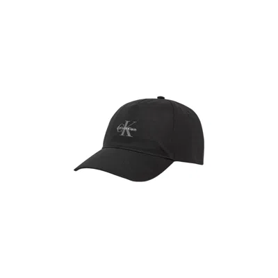 Calvin Klein Black Cotton Cap (baseball Hat)