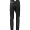 Calvin Klein Chic Washed Effect Dad Jeans In Black