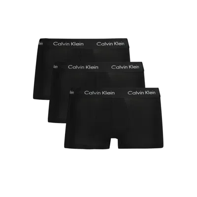 Calvin Klein Black Cotton Men Boxer