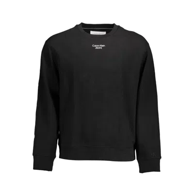 Calvin Klein Black Cotton Men Men's Sweater