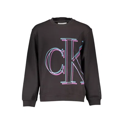 Calvin Klein Black Cotton Men Men's Sweater