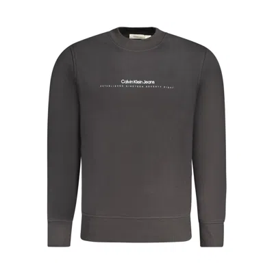 Calvin Klein Black Cotton Men Sweater