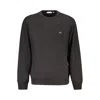 Calvin Klein Black Cotton Men Sweater In Black