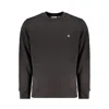 CALVIN KLEIN CALVIN KLEIN BLACK COTTON MEN'S SWEATER