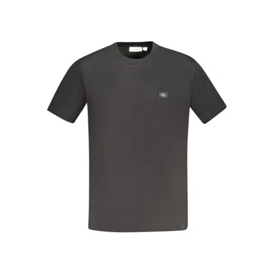 Calvin Klein Black Cotton Men T-shirt