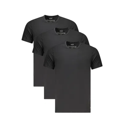 Calvin Klein Black Cotton Men T-shirt