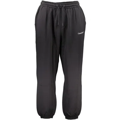 Calvin Klein Black Cotton Pant