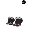 Calvin Klein Black Cotton Sock In Multi