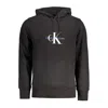 Calvin Klein Black Cotton Sweater In Black