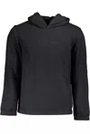 CALVIN KLEIN BLACK COTTON SWEATER