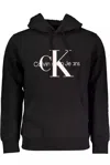 CALVIN KLEIN BLACK COTTON SWEATER