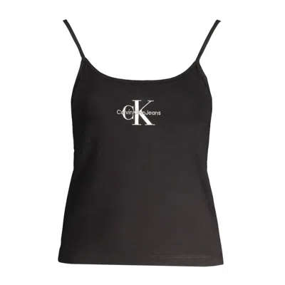 Calvin Klein Black Cotton Tank Top