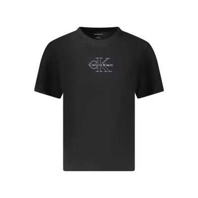 Calvin Klein Black Cotton Tops & T-shirt