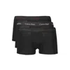 Calvin Klein Black Cotton Underwear In Black