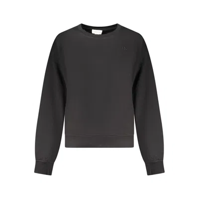 Calvin Klein Black Cotton Women Sweatshirt