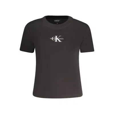 Calvin Klein Black Cotton Women T-shirt