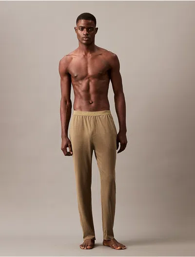 Calvin Klein Black Label Calvin Klein Men's Ck Black Lounge Sleep Pants In Gray