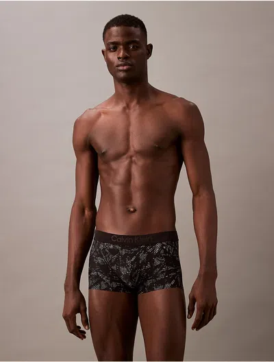 Calvin Klein Black Label Calvin Klein Men's Ck Black Prints Low Rise Trunk