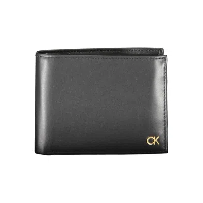 Calvin Klein Black Leather Men's Wallet