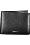 Calvin Klein Sleek Black Leather Wallet With Rfid Protection