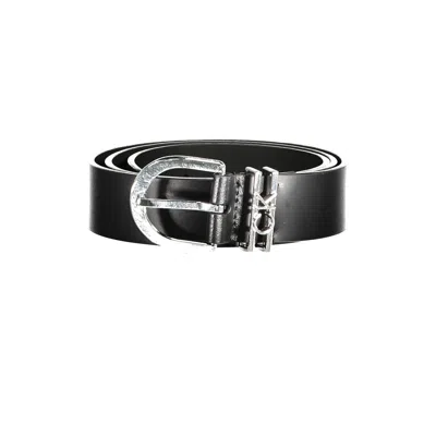 Calvin Klein Black Leather Women's Belt