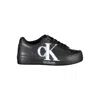 Calvin Klein Eco-conscious Lace-up Sneakers In Sleek Black In Black