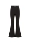 Calvin Klein Flared Trousers In Black