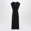 Calvin Klein Black Midi Dress With Belt