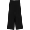 Calvin Klein Wide Leg Linen Blend Trousers