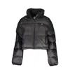 CALVIN KLEIN BLACK POLYAMIDE JACKETS & COAT