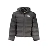Calvin Klein Black Polyamide Men's Men's Jacket In Black