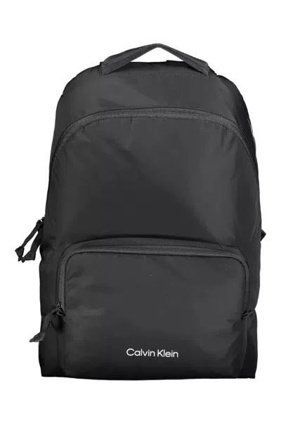 Calvin Klein Black Polyester Backpack