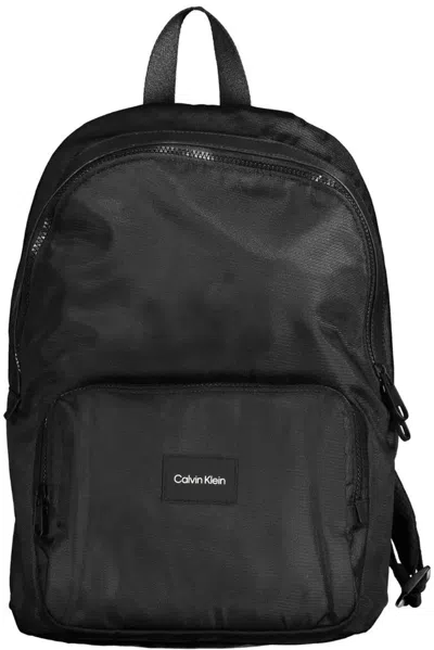 Calvin Klein Black Polyester Backpack