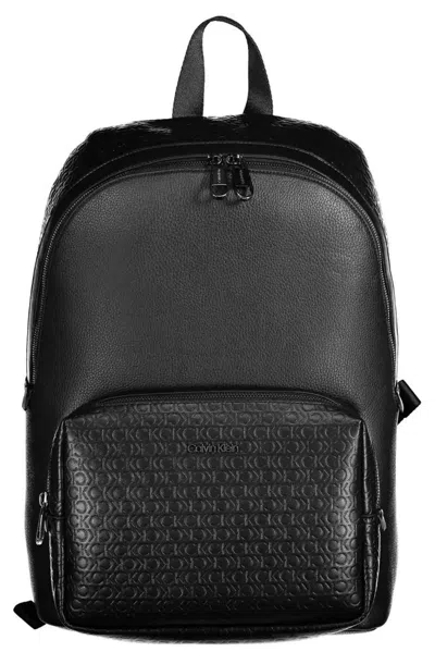 Calvin Klein Black Polyester Backpack