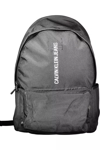 Calvin Klein Black Polyester Backpack