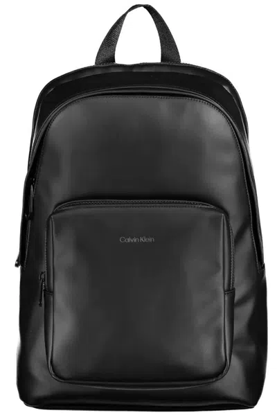 Calvin Klein Black Polyester Backpack