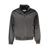 Calvin Klein Eco-conscious Long Sleeve Zip Jacket In Black