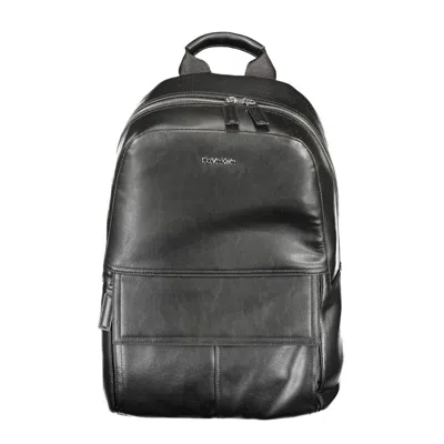 Calvin Klein Black Polyester Men Men's Backpack
