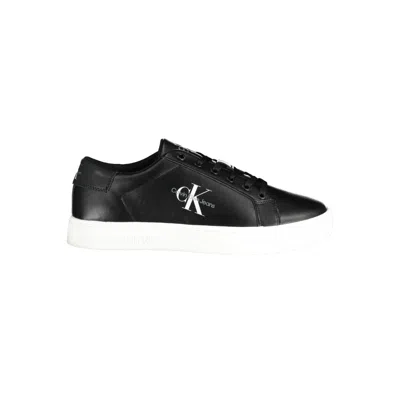 Calvin Klein Black Polyester Men Trainer