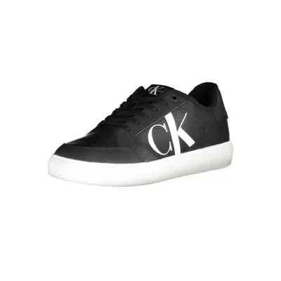 Calvin Klein Black Polyester Men's Sneaker