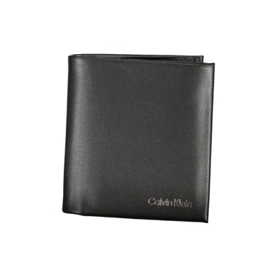 Calvin Klein Black Polyester Men's Wallet