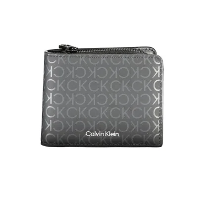 Calvin Klein Black Polyester Men's Wallet