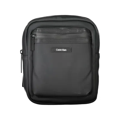 Calvin Klein Black Polyester Shoulder Men's Bag