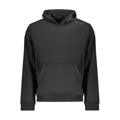 CALVIN KLEIN BLACK POLYESTER SWEATER