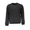 Calvin Klein Black Polyester Sweater In Black