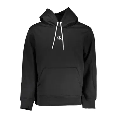 CALVIN KLEIN BLACK POLYESTER SWEATER
